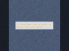 کاغذ دکور پایه چاپ برای روکش سطح تخته خرده چوب از چین